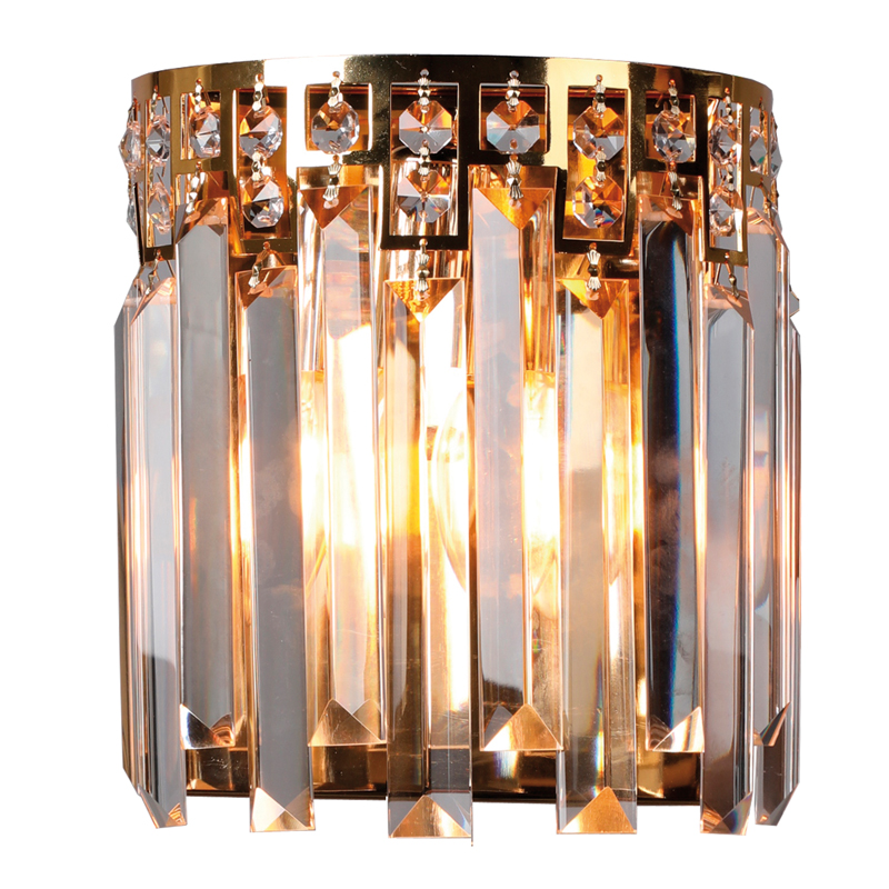Бра Mireil Sconce Глянцевое золото Прозрачный Бра Mireil Sconce Глянцевое золото Прозрачный в Липецке | Loft Concept