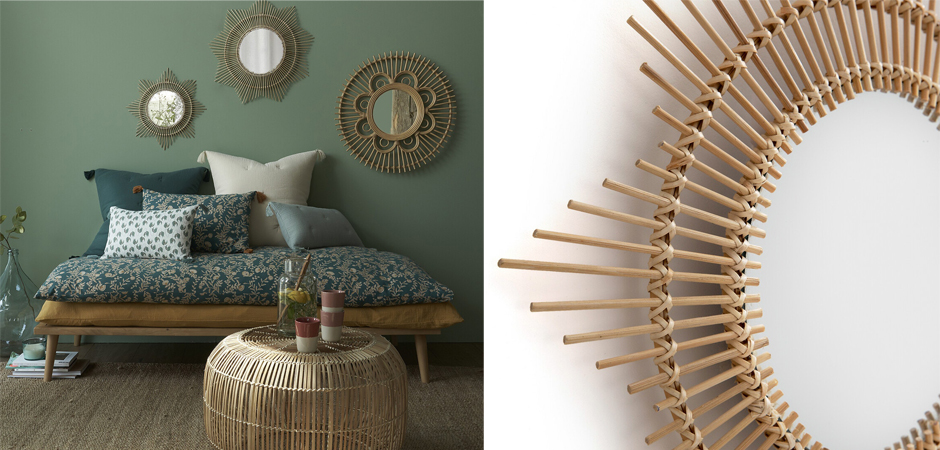 Зеркало Mirror Bamboo D45 Зеркало Mirror Bamboo D45 - Loft-Concept в Липецке