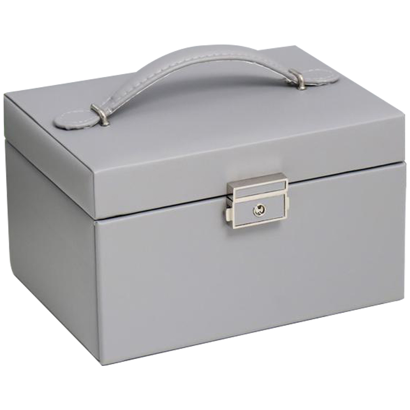 Шкатулка Graham Jewerly Organizer Box gray Серый Розовый Шкатулка Graham Jewerly Organizer Box gray Серый Розовый в Липецке | Loft Concept
