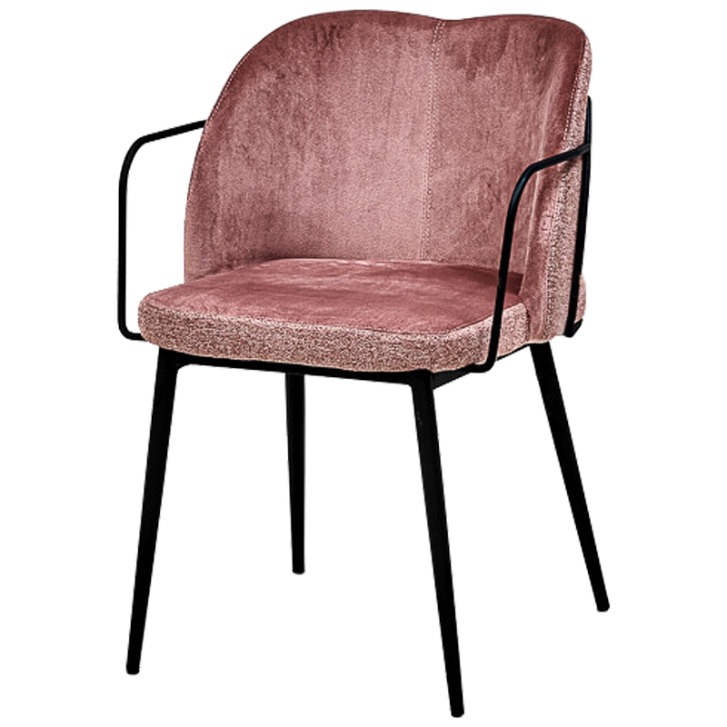 Стул Raymond Stool pink Дымчатая Роза Черный Стул Raymond Stool pink Дымчатая Роза Черный в Липецке | Loft Concept