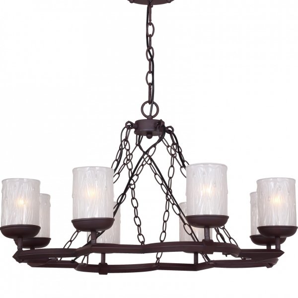 Люстра Rust Medieval Chandelier Коричневый Люстра Rust Medieval Chandelier Коричневый в Липецке | Loft Concept