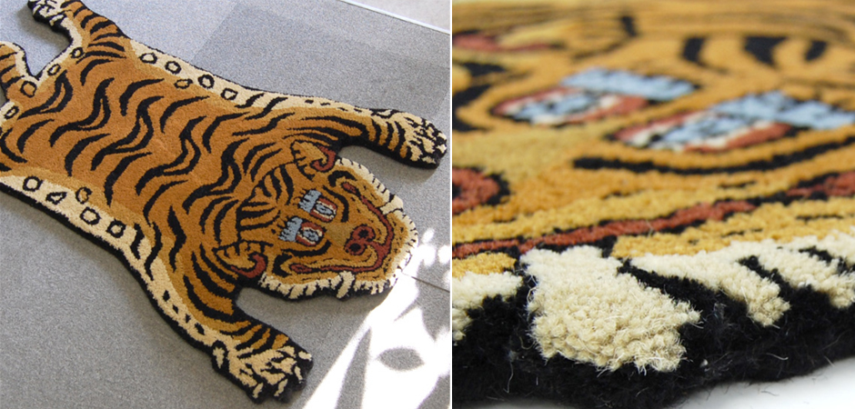 Ковер Тибетский тигр Tibetan Tiger Rug - фото №3