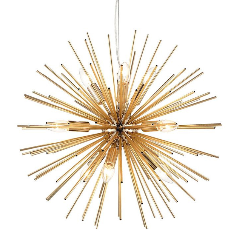 Люстра ASTRA STAR Chandelier Gold 58 Глянцевое золото Люстра ASTRA STAR Chandelier Gold 58 Глянцевое золото в Липецке | Loft Concept