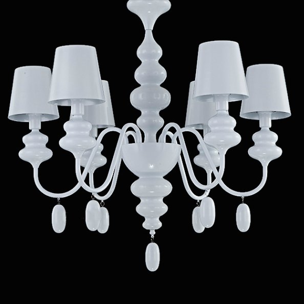 Люстра Masiero Eva Chandelier 6 Белый Люстра Masiero Eva Chandelier 6 Белый в Липецке | Loft Concept