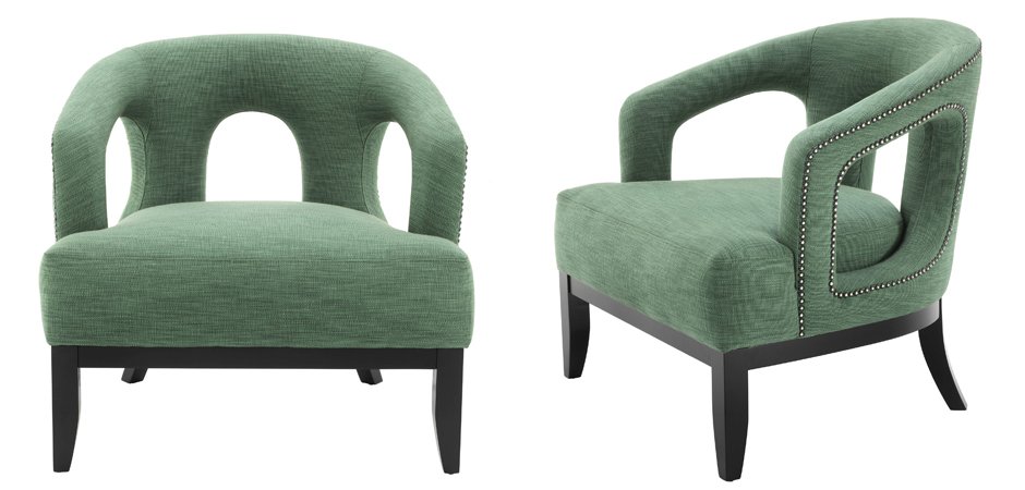 Кресло Eichholtz Chair Adam Green Кресло Eichholtz Chair Adam Green - Loft-Concept в Липецке