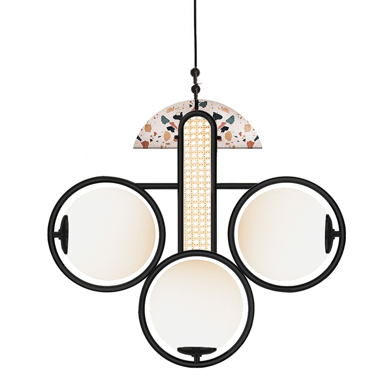 Люстра FRAME I UTU Soulful Lighting Черный Бирюзовый Сиреневый Белое матовое стекло Бежевый Люстра FRAME I UTU Soulful Lighting Черный Бирюзовый Сиреневый Белое матовое стекло Бежевый в Липецке | Loft Concept