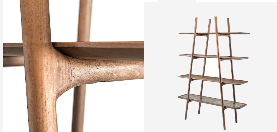 Стеллаж Woak malin shelf system Стеллаж Woak malin shelf system - Loft-Concept в Липецке