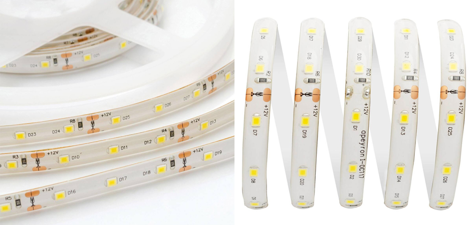 Светодиодная влагозащищенная лента 4,8W/m 60Led/m 3528SMD дневной белый 5M Светодиодная влагозащищенная лента 4,8W/m 60Led/m 3528SMD дневной белый 5M - Loft-Concept в Липецке
