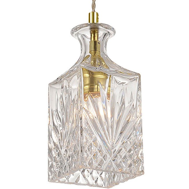 Подвесной светильник lee broom DECANTERLIGHT pendant I Золотой Прозрачное Стекло Подвесной светильник lee broom DECANTERLIGHT pendant I Золотой Прозрачное Стекло в Липецке | Loft Concept