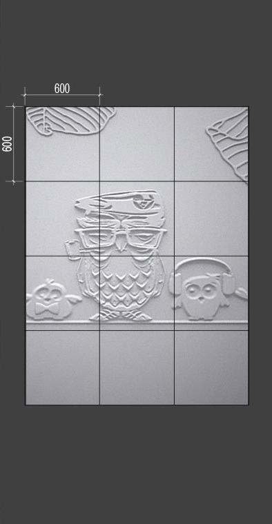 Барельеф OWLS Барельеф OWLS в Липецке