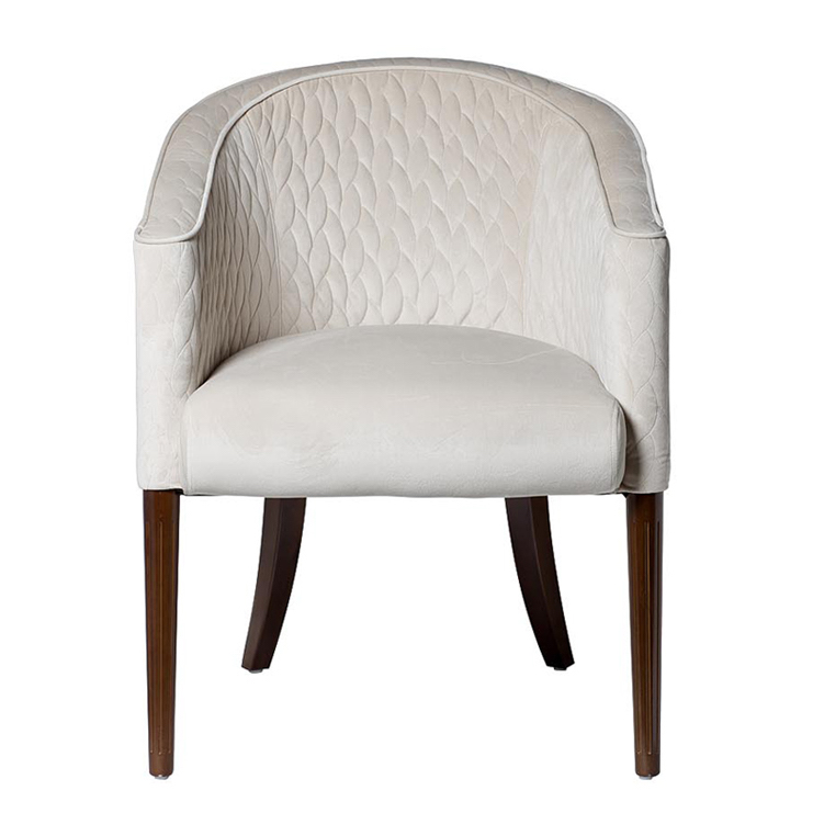 Кресло Valensia Armchair Белый Коричневый Кресло Valensia Armchair Белый Коричневый в Липецке | Loft Concept