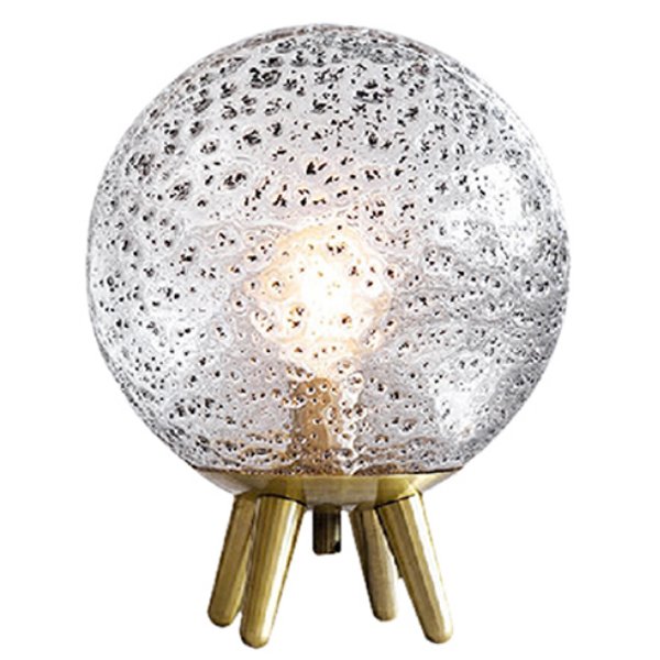 Лампа Retro Ball Table Lamp Латунь Прозрачное Стекло Лампа Retro Ball Table Lamp Латунь Прозрачное Стекло в Липецке | Loft Concept