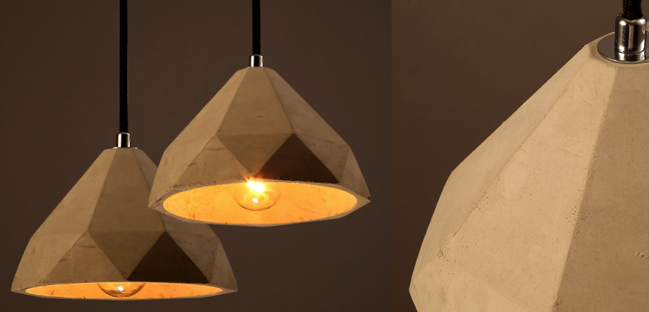 Подвесной светильник Art Concrete Dome Подвесной светильник Art Concrete Dome - Loft-Concept в Липецке