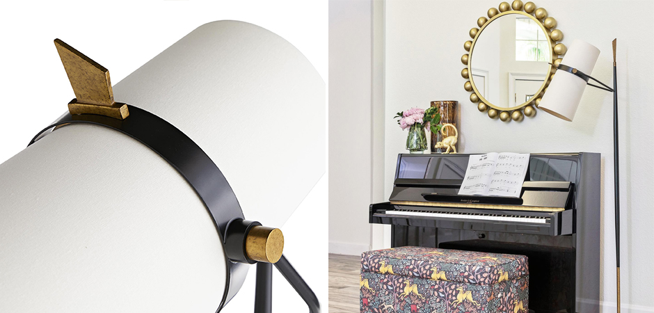 Торшер Arteriors YASMIN FLOOR LAMP - фото №1