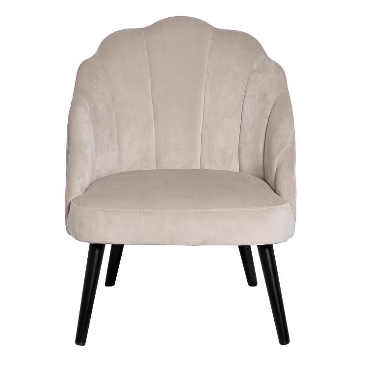 Кресло FolioFlower Armchair beige Бежевый Черный Кресло FolioFlower Armchair beige Бежевый Черный в Липецке | Loft Concept