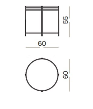 Столик Ula Small table ULA004 Столик Ula Small table ULA004 в Липецке