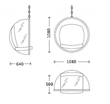 Кресло Bubble Chair в Липецке