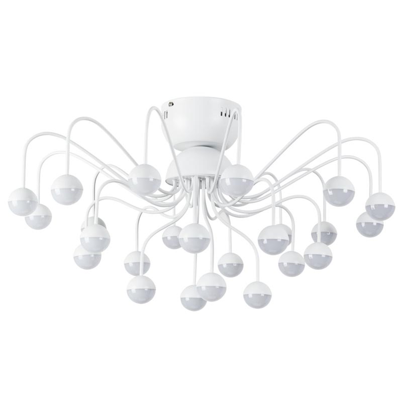Потолочная люстра Vilelme Chandelier white Белый Потолочная люстра Vilelme Chandelier white Белый в Липецке | Loft Concept