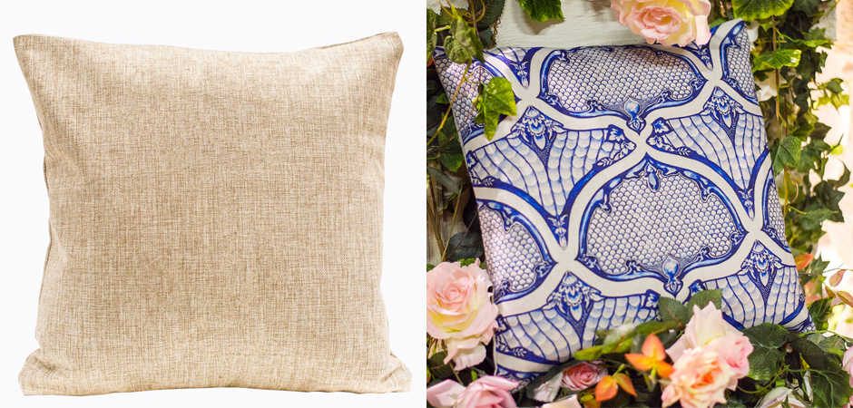 Декоративная подушка Blue Spades Pillow Декоративная подушка Blue Spades Pillow - Loft-Concept в Липецке