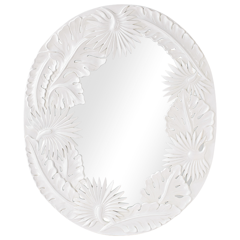 Зеркало Mirror White Jungle Белый Зеркало Mirror White Jungle Белый в Липецке | Loft Concept