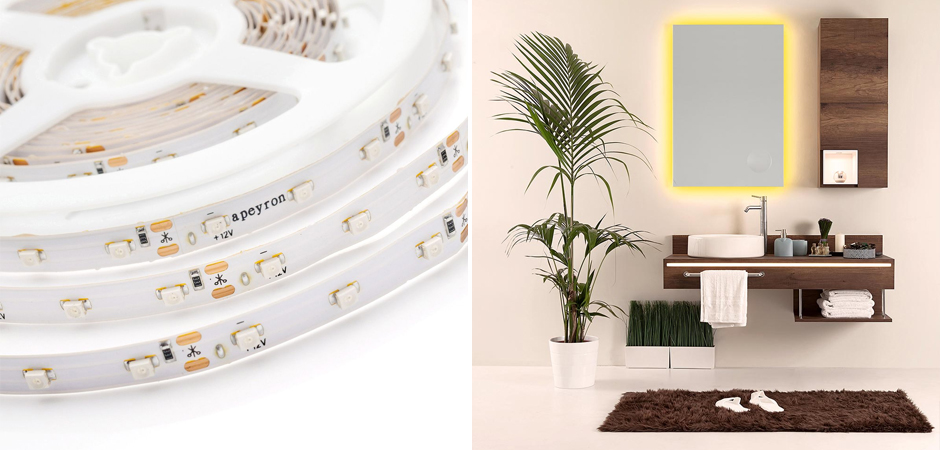 Светодиодная влагозащищенная лента 4,8W/m 60LED/m 3528SMD желтый 5M Светодиодная влагозащищенная лента 4,8W/m 60LED/m 3528SMD желтый 5M - Loft-Concept в Липецке