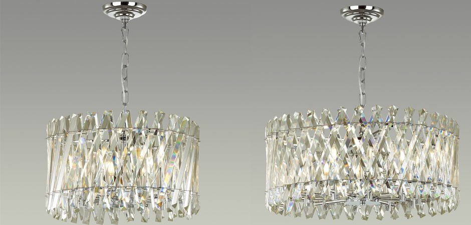 Люстра Crystal Crossed Stripes Люстра Crystal Crossed Stripes - Loft-Concept в Липецке