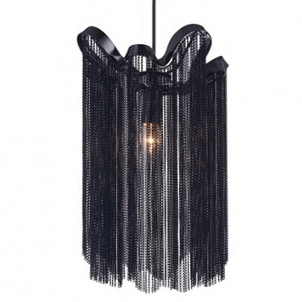 Подвесной светильник Atlantis Chain Black Черный Подвесной светильник Atlantis Chain Black Черный в Липецке | Loft Concept