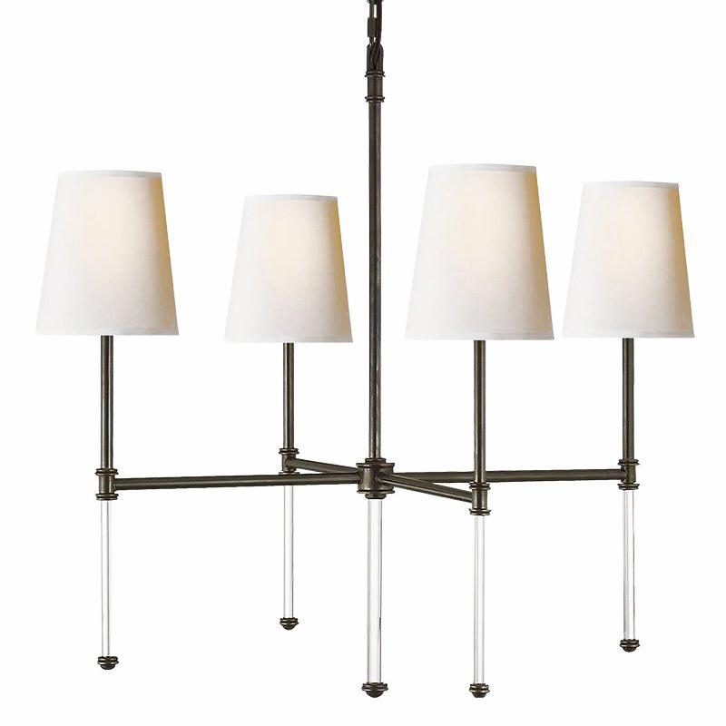 Люстра Nicoleta Black Chandelier Черный Белый Люстра Nicoleta Black Chandelier Черный Белый в Липецке | Loft Concept