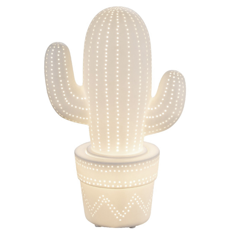 Tropical Shapes Table Lamp Лампа Большой Кактус Белое матовое стекло Tropical Shapes Table Lamp Лампа Большой Кактус Белое матовое стекло в Липецке | Loft Concept