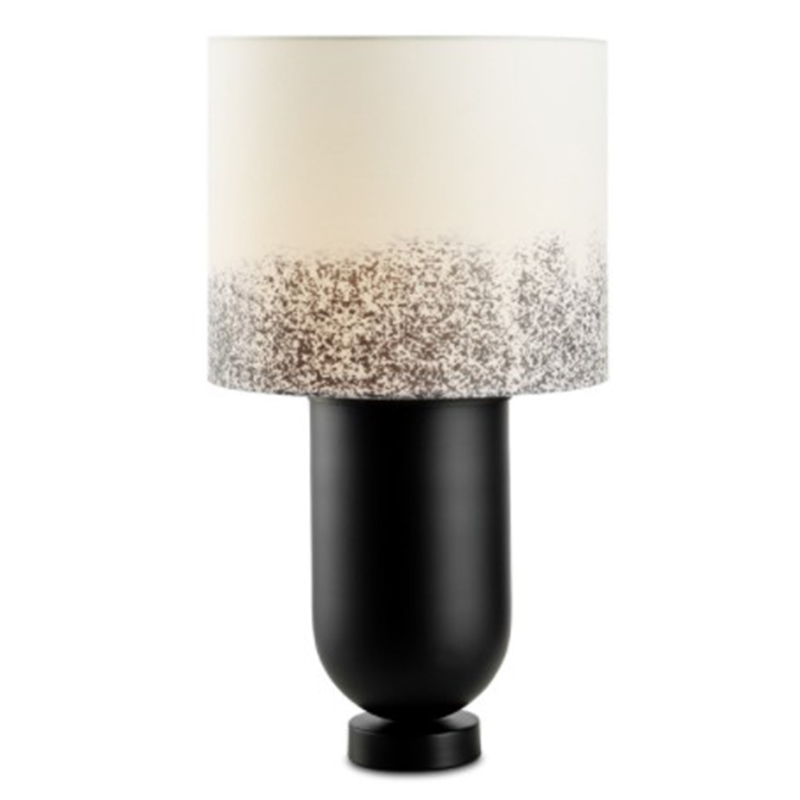 Настольная лампа Adeline Black Table Lamp Черный Белый Настольная лампа Adeline Black Table Lamp Черный Белый в Липецке | Loft Concept