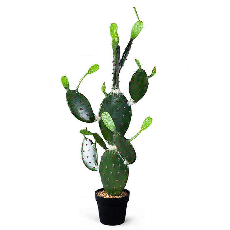 Декоративный искусственный цветок Opuntia Cactus Зеленый Декоративный искусственный цветок Opuntia Cactus Зеленый в Липецке | Loft Concept