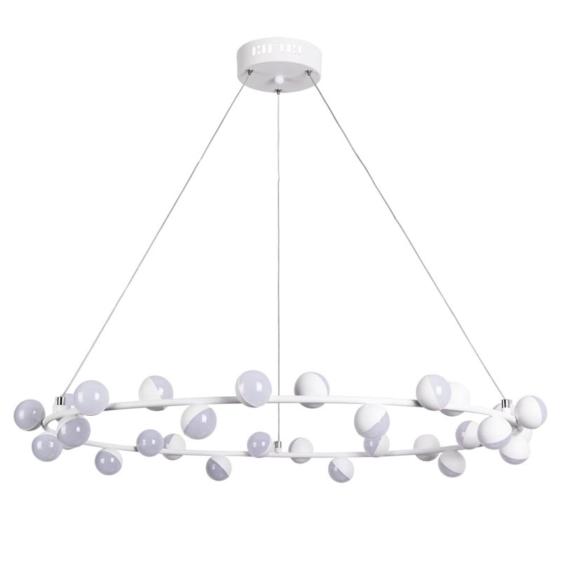 Люстра Vilelme Chandelier white 80 Белый Люстра Vilelme Chandelier white 80 Белый в Липецке | Loft Concept