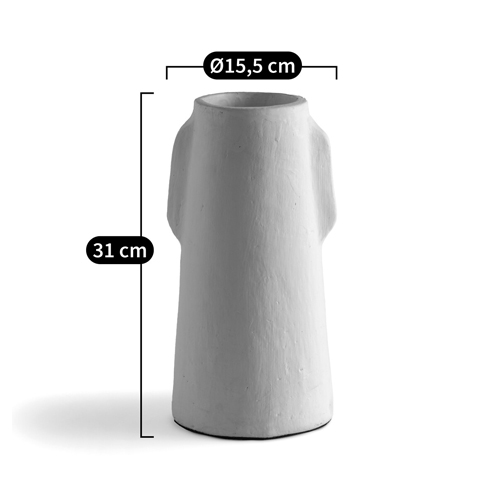 Ваза Serené Ceramic Vase Белая Ваза Serené Ceramic Vase Белая в Липецке