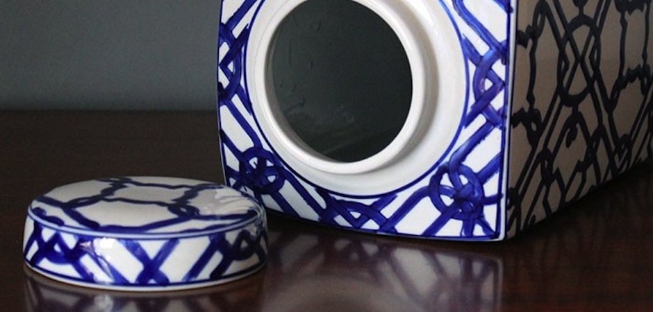 Фарфоровый сосуд Цзиндэчжэнь Jar Фарфоровый сосуд Цзиндэчжэнь Jar - Loft-Concept в Липецке