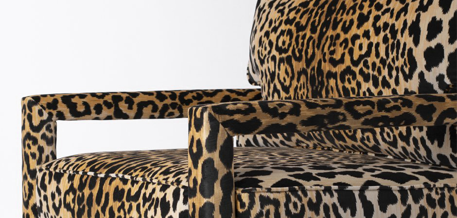 Кресло Leopard Parsons Chair - фото №1