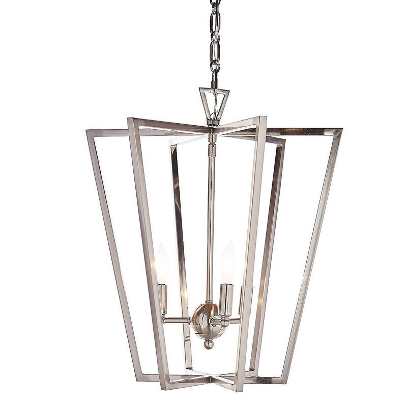 Люстра Fabiole Chrome Cage Chandelier Хром Люстра Fabiole Chrome Cage Chandelier Хром в Липецке | Loft Concept