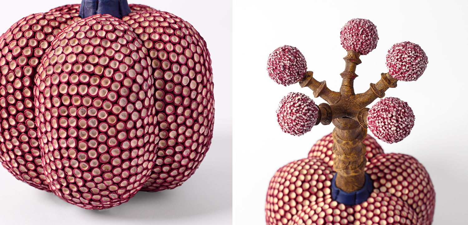 Статуэтка тропический фрукт Tropical Fruit Burgundy - фото