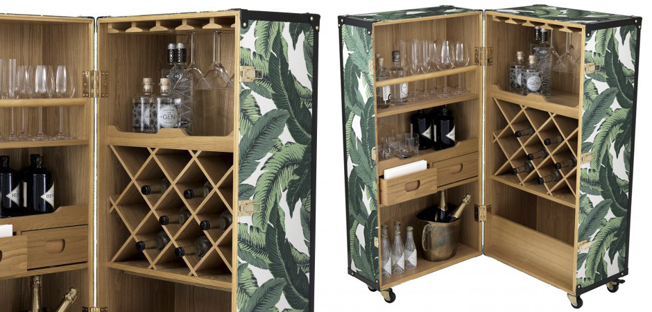 Винный шкаф Eichholtz Wine Cabinet Martini Bianco Tropical Винный шкаф Eichholtz Wine Cabinet Martini Bianco Tropical - Loft-Concept в Липецке