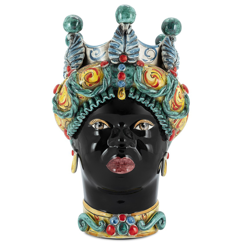 Ваза VASE MORO LADY BAROQUE TRAD. Мульти Ваза VASE MORO LADY BAROQUE TRAD. Мульти в Липецке | Loft Concept