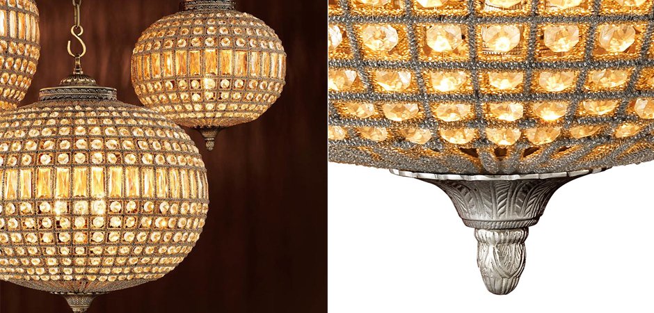 Люстра Chandelier Kasbah Oval M Nickel Люстра Chandelier Kasbah Oval M Nickel - Loft-Concept в Липецке