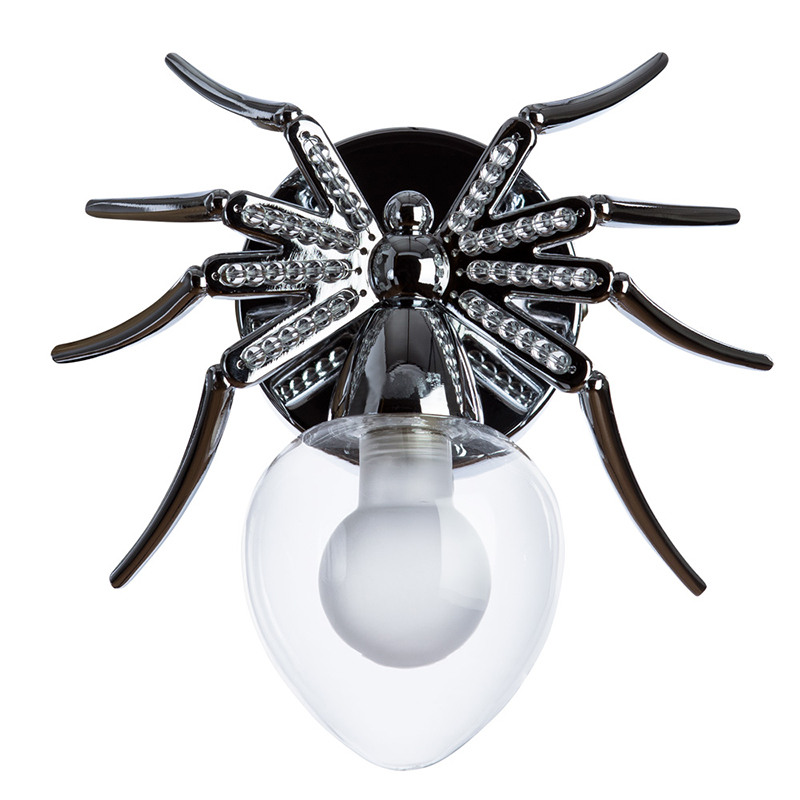 Бра Паук Spiders lamp Темный хром Бра Паук Spiders lamp Темный хром в Липецке | Loft Concept