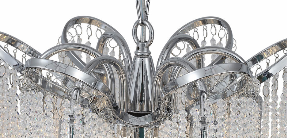 Люстра Crystal Rain chrome Люстра Crystal Rain chrome - Loft-Concept в Липецке
