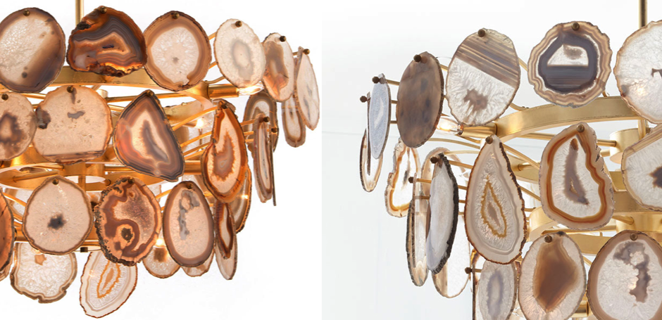 Люстра Agate Burst Chandelier 3 Round Люстра Agate Burst Chandelier 3 Round - Loft-Concept в Липецке