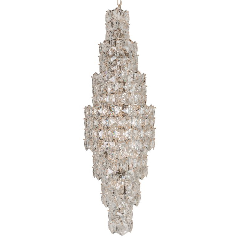 Люстра Tiers Crystal Light Chandelier 170 Прозрачное Стекло Золотой Люстра Tiers Crystal Light Chandelier 170 Прозрачное Стекло Золотой в Липецке | Loft Concept