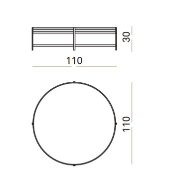 Столик Ula Round coffee table ULA002 Столик Ula Round coffee table ULA002 в Липецке