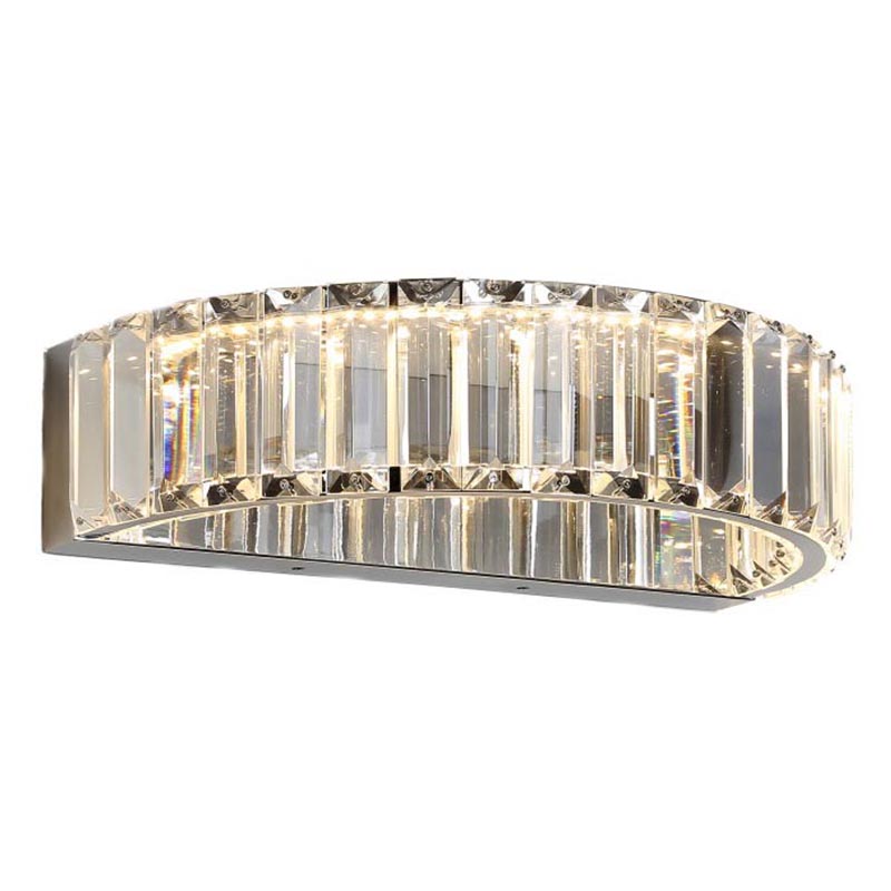 Бра Crystal Shine Linda Chrome Wall Lamp A Хром Прозрачный (Transparent) Бра Crystal Shine Linda Chrome Wall Lamp A Хром Прозрачный (Transparent) в Липецке | Loft Concept