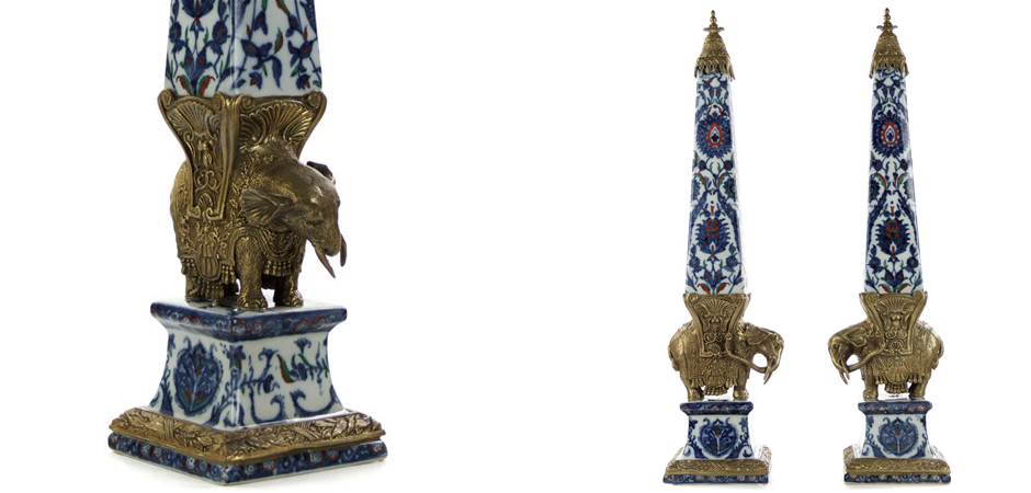 Статуэтка Painted Obelisk Elephant Статуэтка Painted Obelisk Elephant - Loft-Concept в Липецке