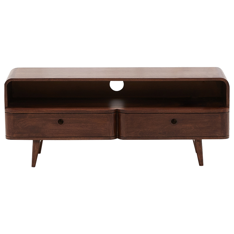 ТВ-тумба Kendrick Wood TV Stand Коричневый ТВ-тумба Kendrick Wood TV Stand Коричневый в Липецке | Loft Concept