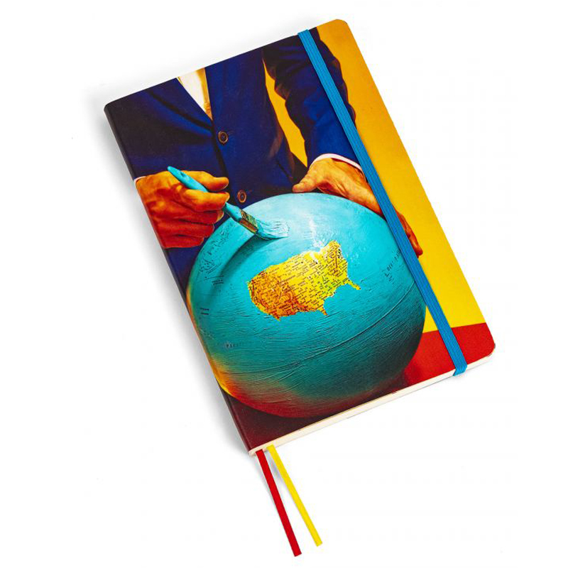 Блокнот Seletti Notebook Big Globe Мульти Блокнот Seletti Notebook Big Globe Мульти в Липецке | Loft Concept