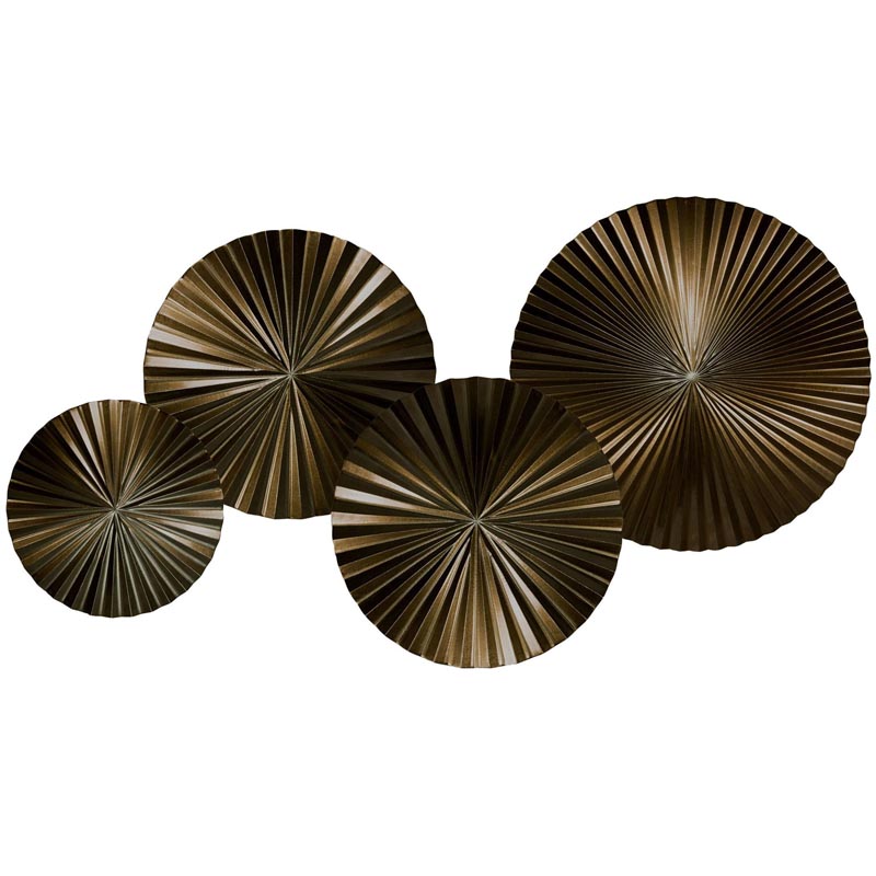 Арт-объект Apollo Brown Wall Plaque Disc 4 Коричневый Арт-объект Apollo Brown Wall Plaque Disc 4 Коричневый в Липецке | Loft Concept
